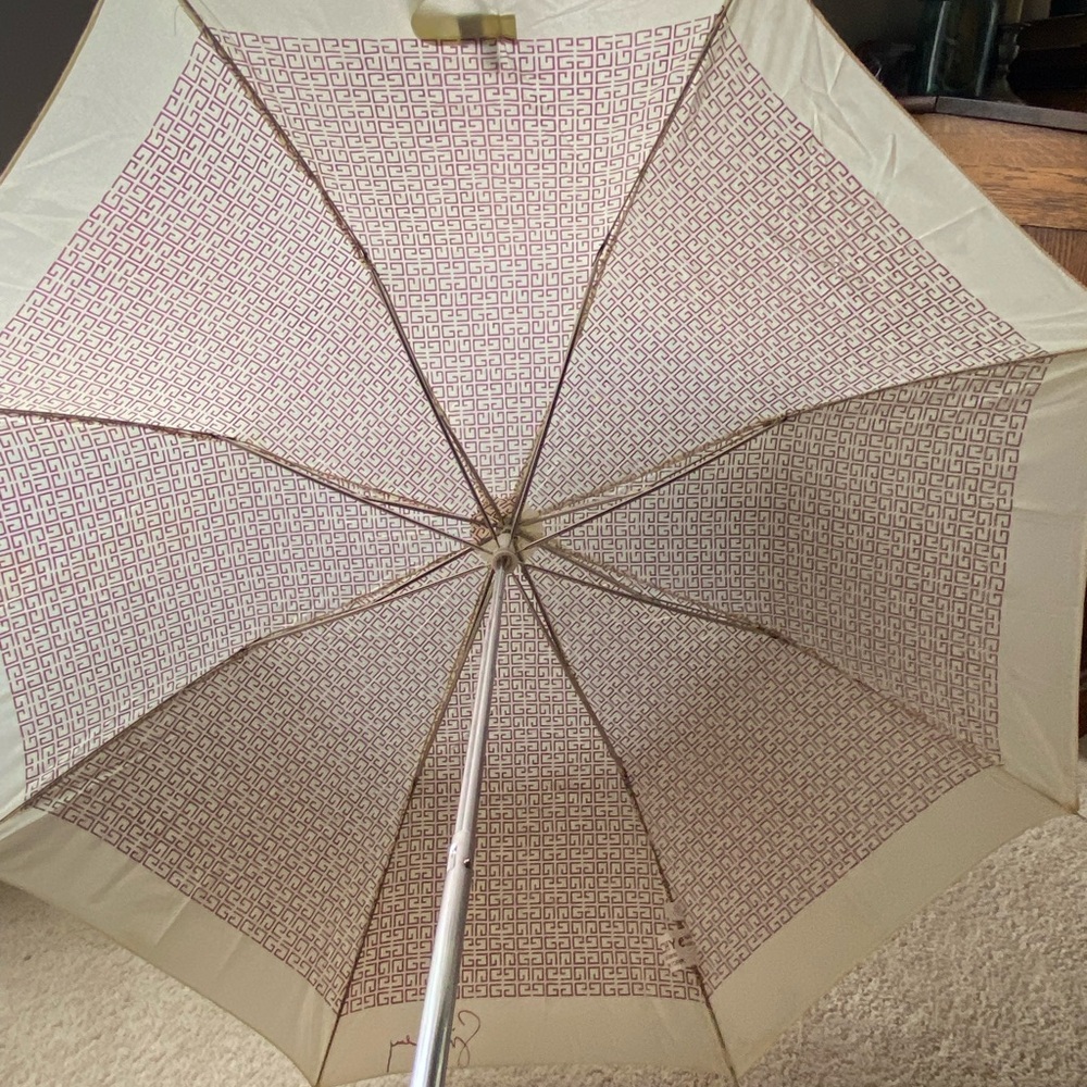 Givenchy Geometric Patterned Umbrella EUC - image 7